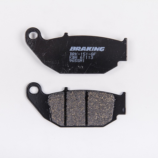 [965SM1] Braking Juego de pastillas de freno semimetálicas SM1 para Honda