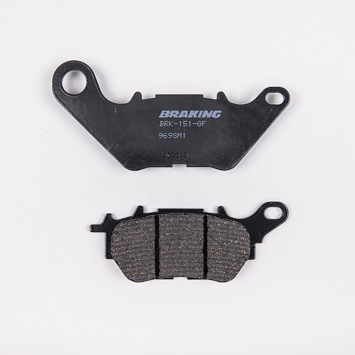[969SM1] Braking Juego de pastillas de freno semimetálicas SM1 para Yamaha