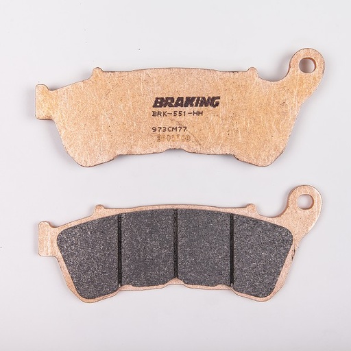 [973CM77] Braking Juego de pastillas de freno sinterizadas CM77 para Harley