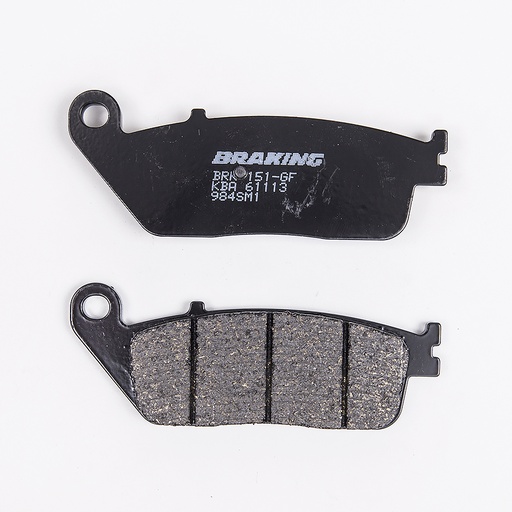 [984SM1] Braking Juego de pastillas de freno semimetálicas SM1 para Kymco