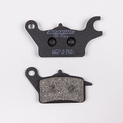 [988SM1] Braking Juego de pastillas de freno semimetálicas SM1 para Yamaha